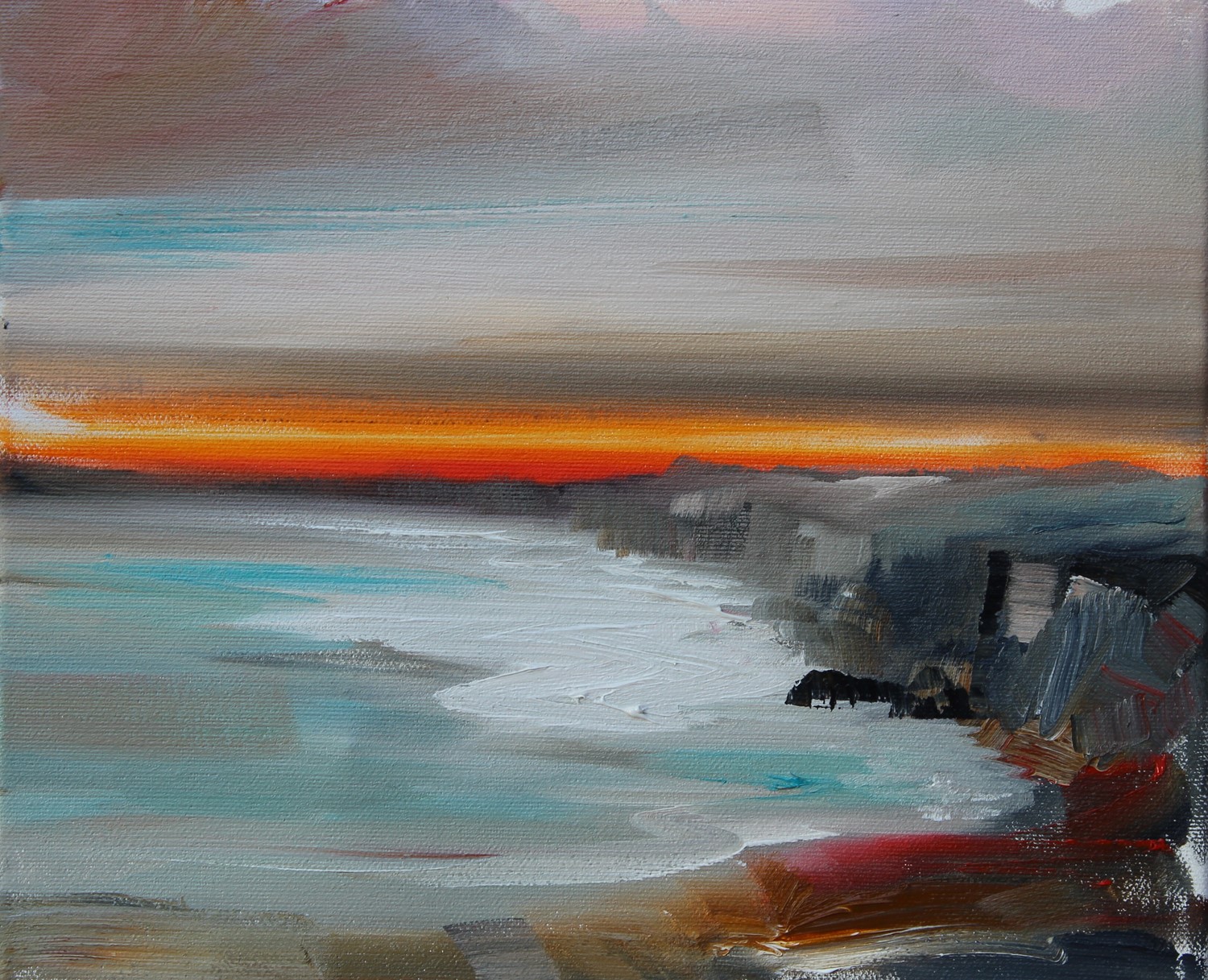'From the Cliffs to the Shore ' by artist Rosanne Barr